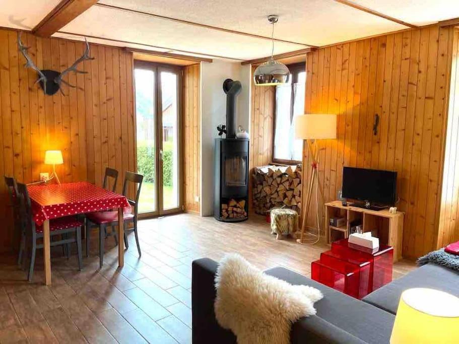 Charmant 2,5 Pieces Avec Jardin A 2 Pas Du Lac Champex-Lac Exteriör bild